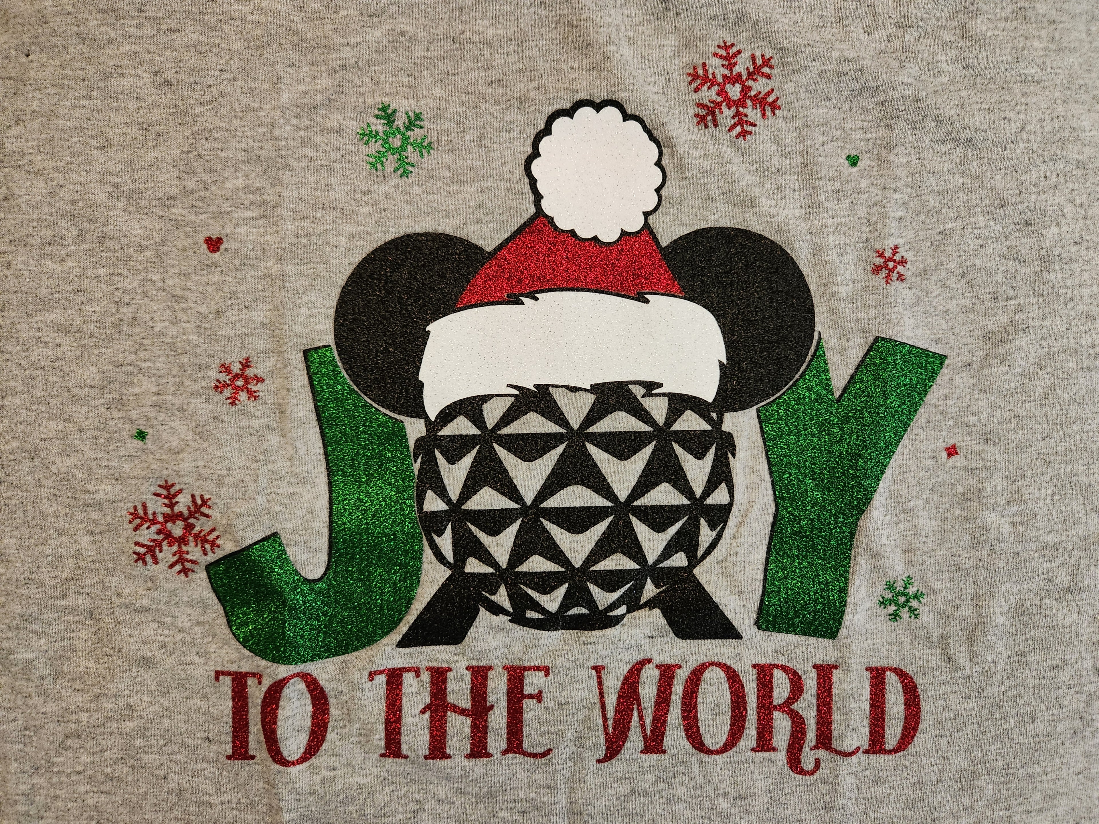 Custom Disney "EPCOT" Holiday Apparel (SEASONAL ITEM)
