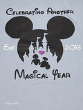 Custom Disney Anniversary / Special Event Apparel  (Personalization Available)