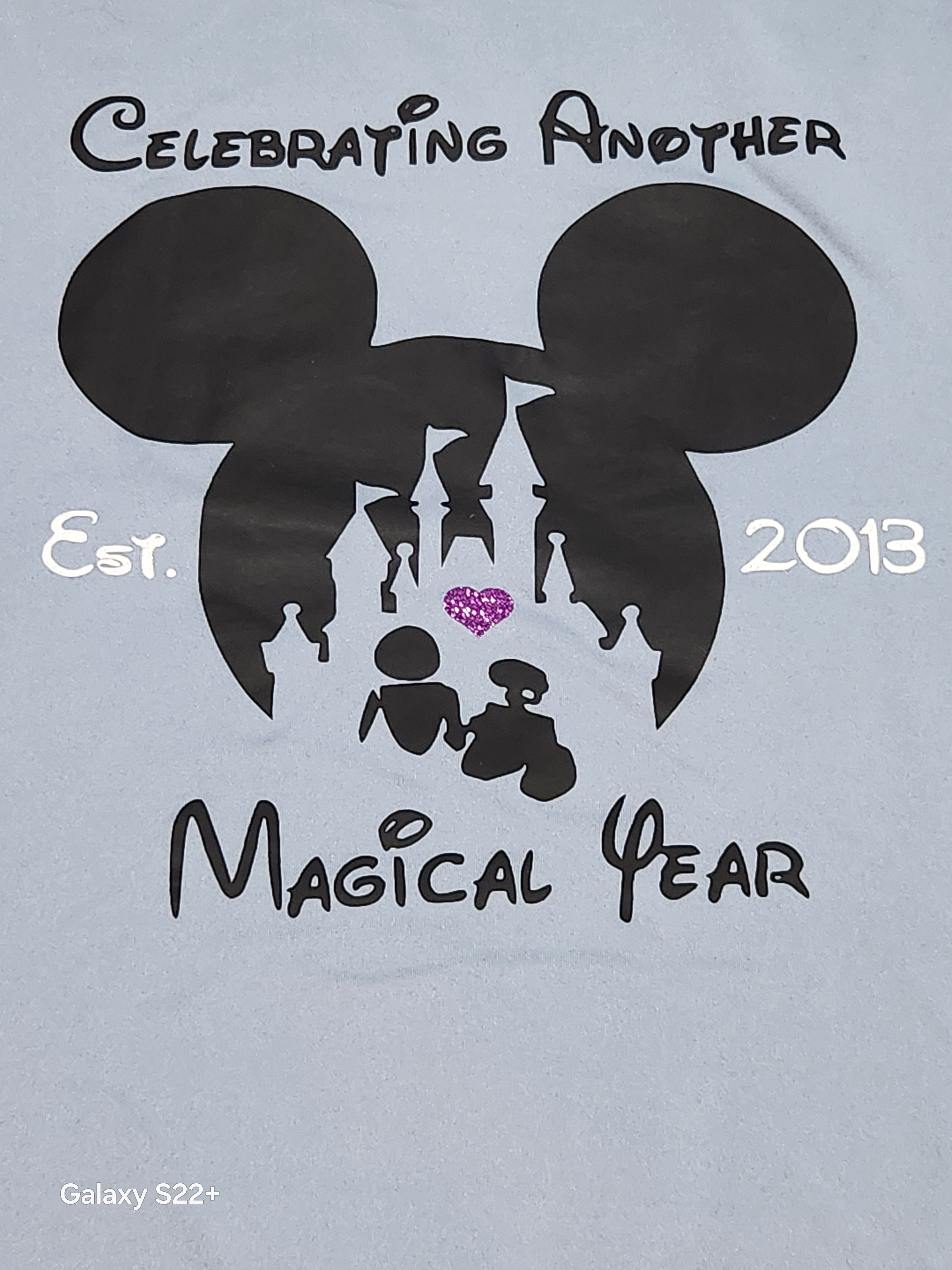 Custom Disney Anniversary / Special Event Apparel  (Personalization Available)