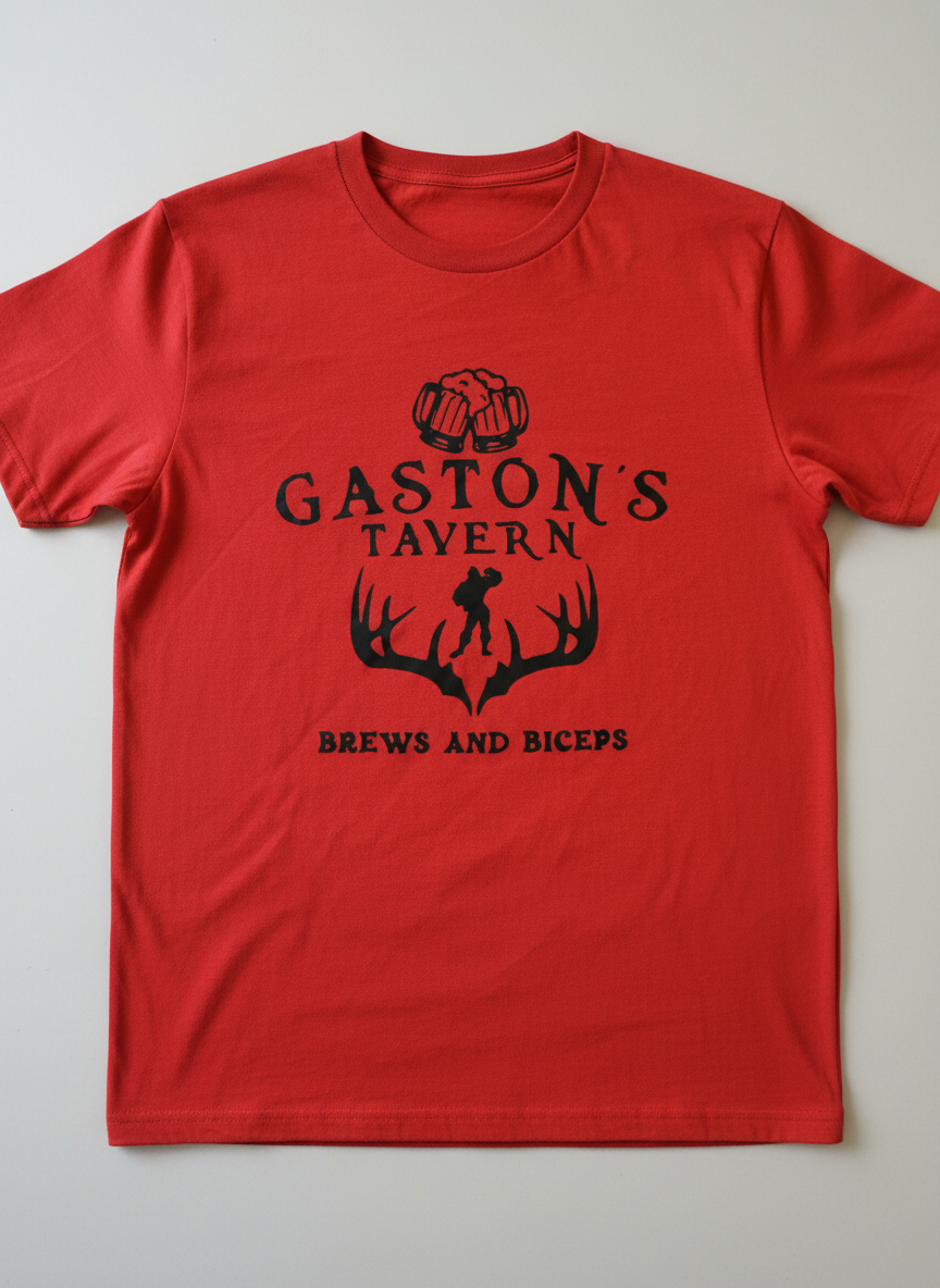 Custom Disney "Gaston's Tavern Edition" Apperal