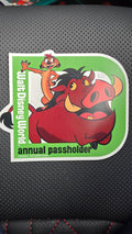 Disney "Timon & Pumbaa" Annual Pass Holder Magnet